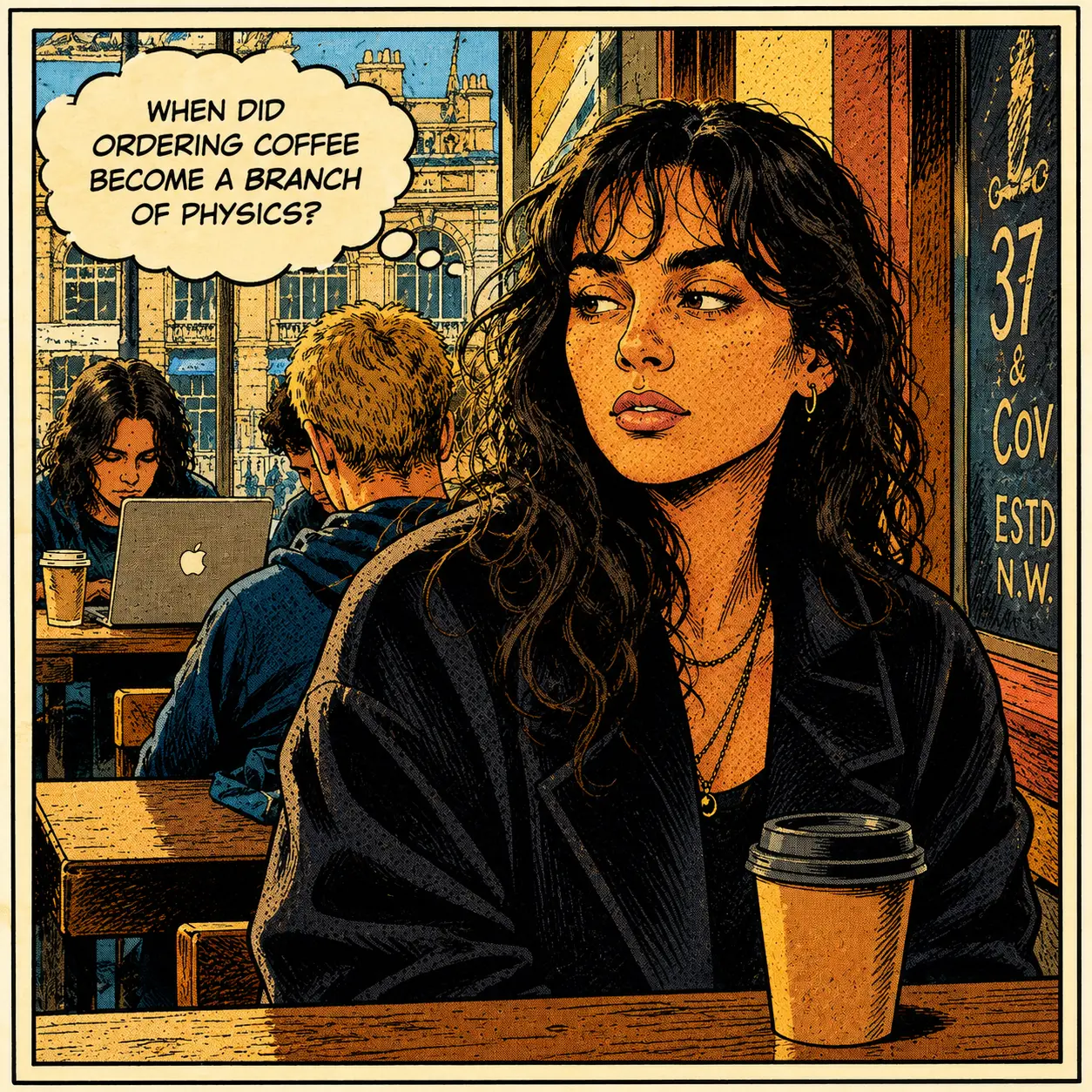 Artwork for Flat White Cosmology by Oneirina